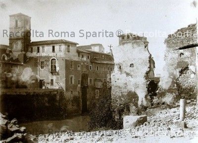 Roma Sparita Lungotevere dei Pierleoni