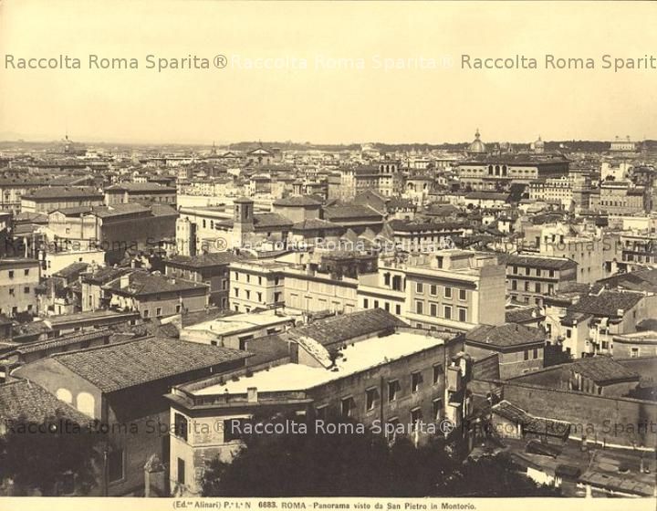 Panorama da San Pietro in Montorio