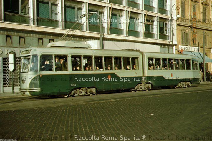 Via Marsala - Tram ATAC 7093 