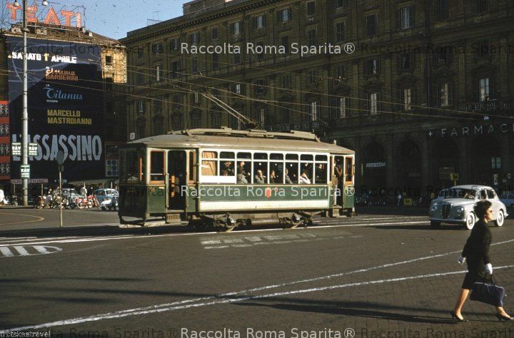 Piazza dei Cinquecento - Tram  ATAC 1021