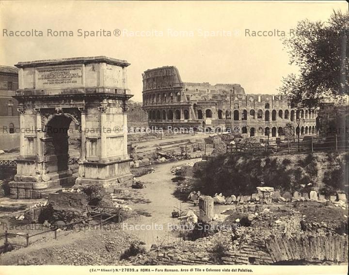 Arco di Tito e Colosseo