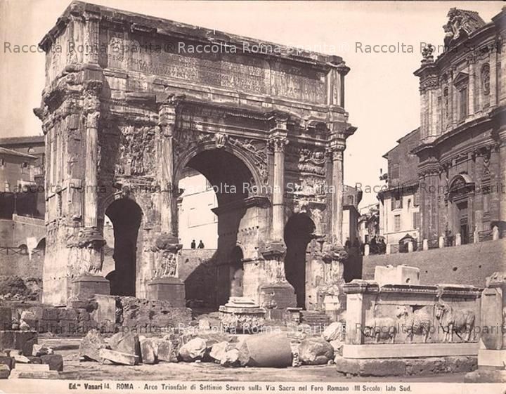 Foro Romano - Arco di Settimio Severo