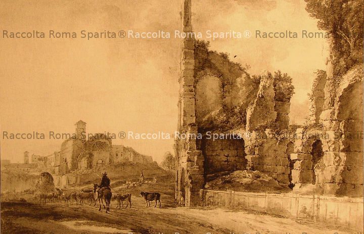 Il Colosseo e il tempio di Venere