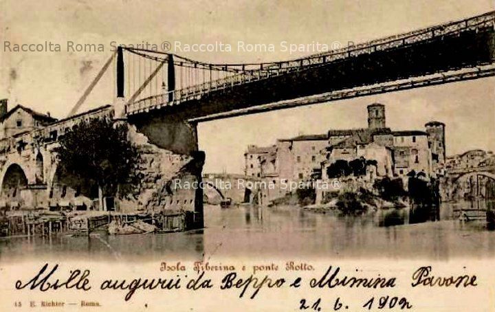 Ponte Rotto e Isola Tiberina