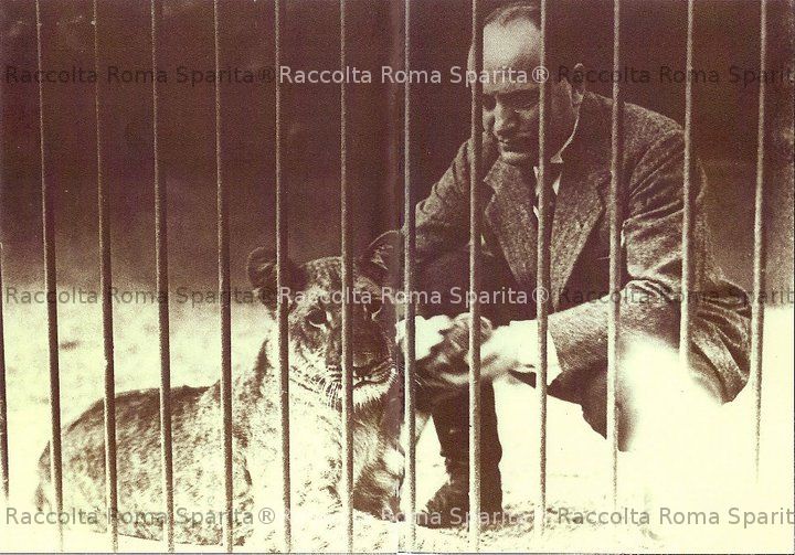 Mussolini allo zoo