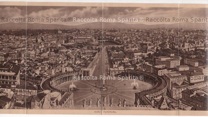 Panorama di Roma dal Cupolone