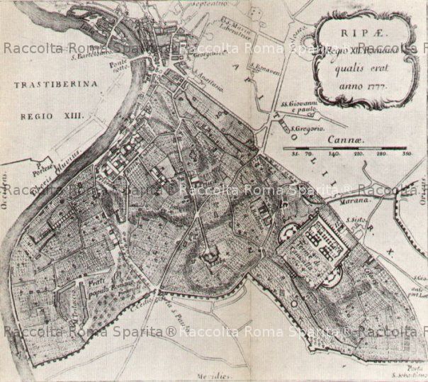 Mappa del Rione Ripa