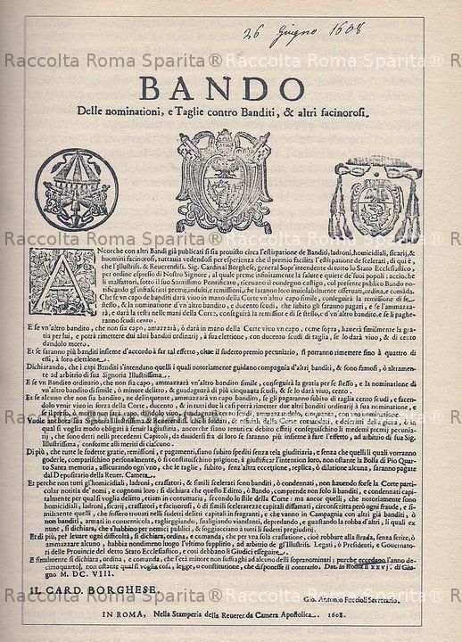 Bando contro i briganti