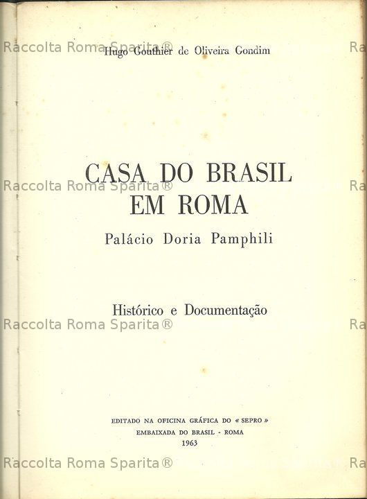 "Casa do Brasil em Roma"