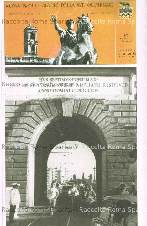 Biglietto Olimpiadi '60