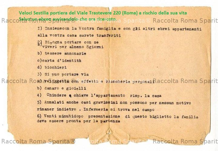 Volantino del rastrellamento nazista