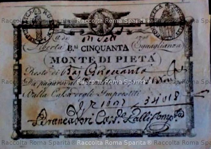 Cedola del Monte di Pietà