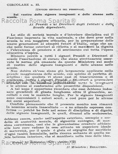 Circolare scolastica