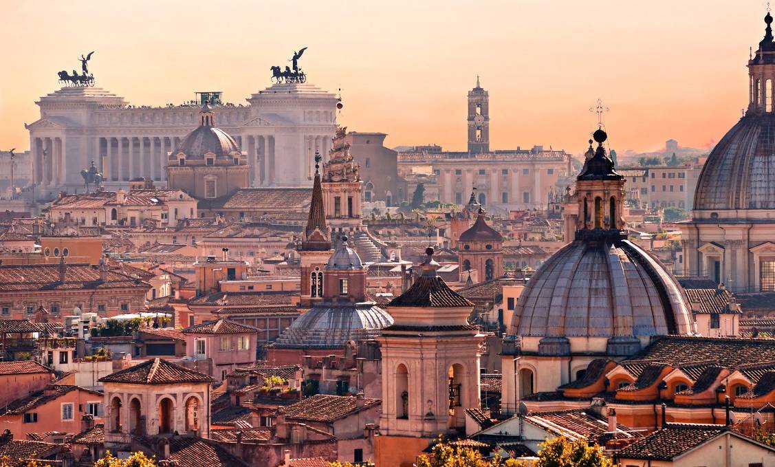 Veduta di Roma